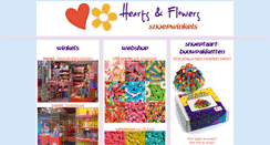Desktop Screenshot of heartsandflowers.be