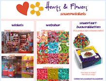 Tablet Screenshot of heartsandflowers.be